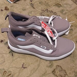 Vans Taupe Sneakers with White size 9 New